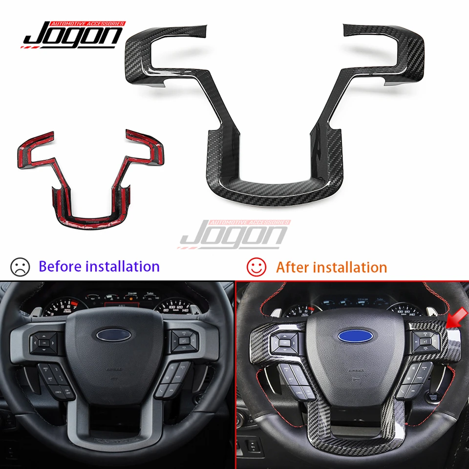 Uhlíkové vlákno pre Ford F150 F-150 Lariat Raptor 2015-2020