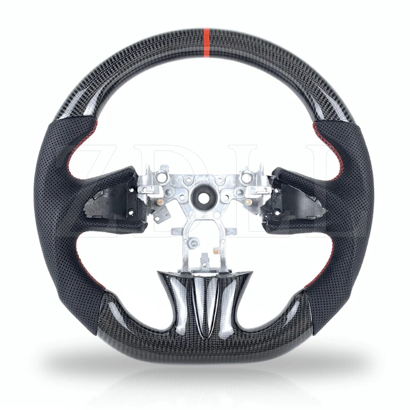 Uhlíkové vlákno pre Infini-Ti Q50 Q60 QX50 QX30 Q50L Ex QX70 FX Q70L 2014 2015 2016 2016 Racing Coneling Wheel