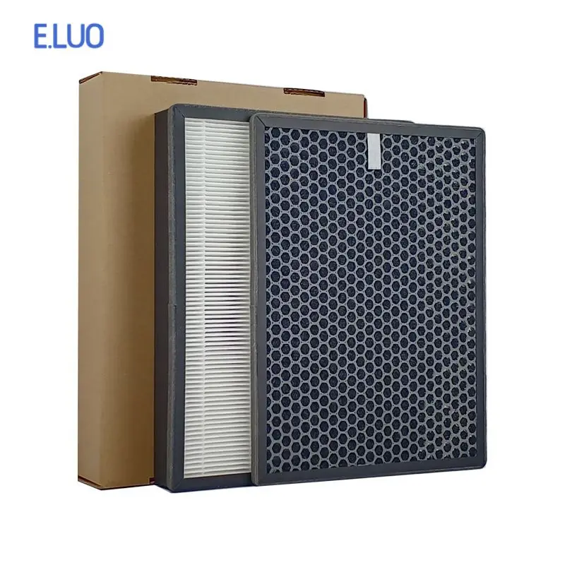 Uhlíkový filter HEPA na mieru pre Roger Little Air Puranter Dual Filter 266 x 325 x 42 mm/266 x 325 x 19 mm