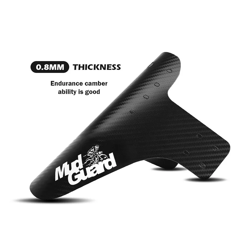Uhlíkový vzor bicyklov Fender Prenosná cestná horská bicykel bahenný bahno predné zadné koleso Mudguard ultralight MTB Fender
