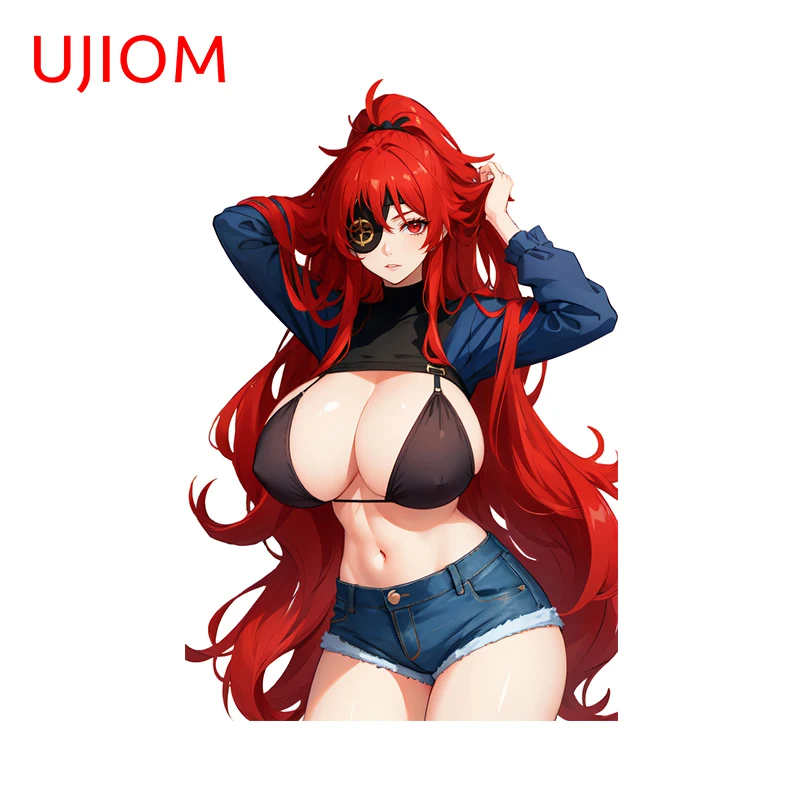 Ujiom 13 cm × 8,8 cm NSFW Hwaryun Cool Wall Stupeters Atraktívne skrine šatníkovej skrinky Móda Móda zábavné tapety Dekorácia