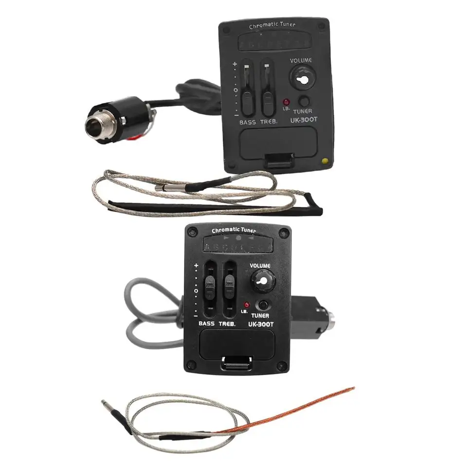 UK-3000T 2 Band EQ Piezo Pickup ， Ukulele Chromatic pre gitaru ukulele