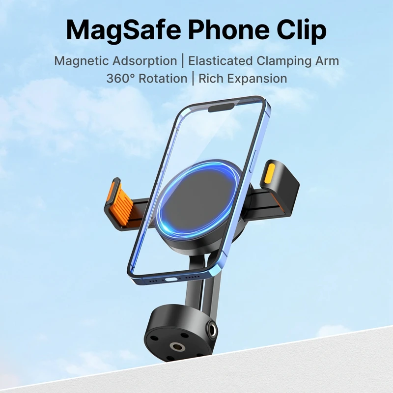 Ulanzi MA31 MAGSAFE DRIDER PREPOJEM IPhone 12 13 14 15 MINI PRO Max TRODOD SLIPIE STROD VLOG LIVE-LIVELICKÝ TELEFÓN PLOPE