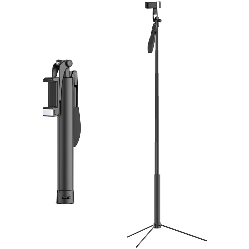 Ulanzi MT-53 RUCNHELD ANTISPAKE Bluetooth TROD SURDOD SULTOH STROD 160 cm Rozšíriteľné pre video nahrávanie živé vysielanie