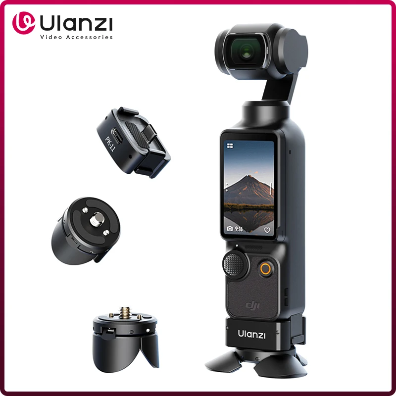 Ulanzi vrecko 3 mini statív /lokalizačná základňa Arri pre vrecko DJi Osmo 3