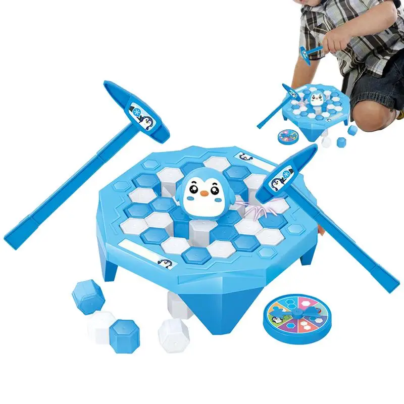 Uložiť Penguin Break Ice Board Game Puzzle Table Block Block Ušetri