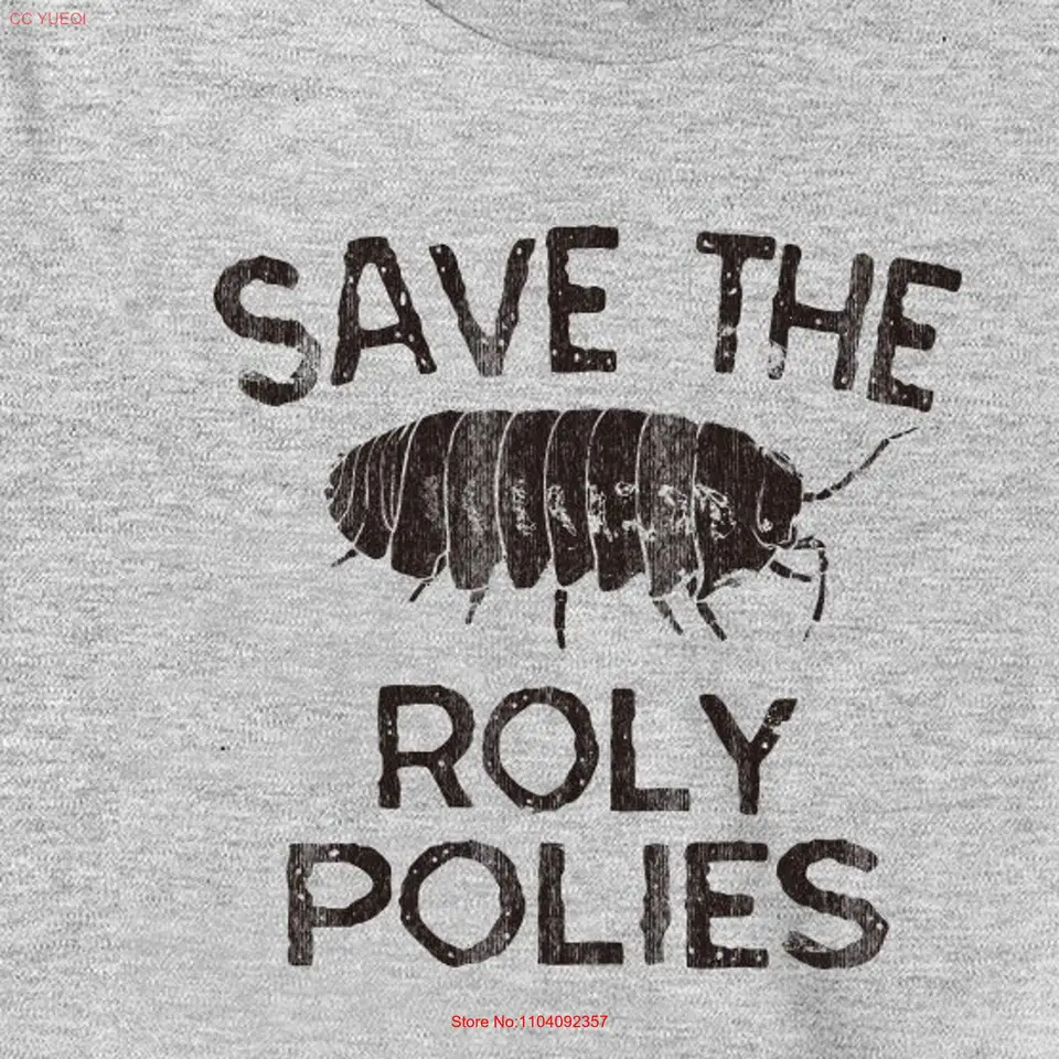 Uložte roly Polies Tričku vtipné poly dlhé alebo krátke rukávy