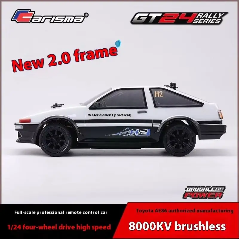 Ultimate Drifting Experience Carisma 1/24 AE86 RTR RC CAR-35 km/h BRESHLESS 4WD FULLESE LOSES DUAL-A RAM SRUSKENT