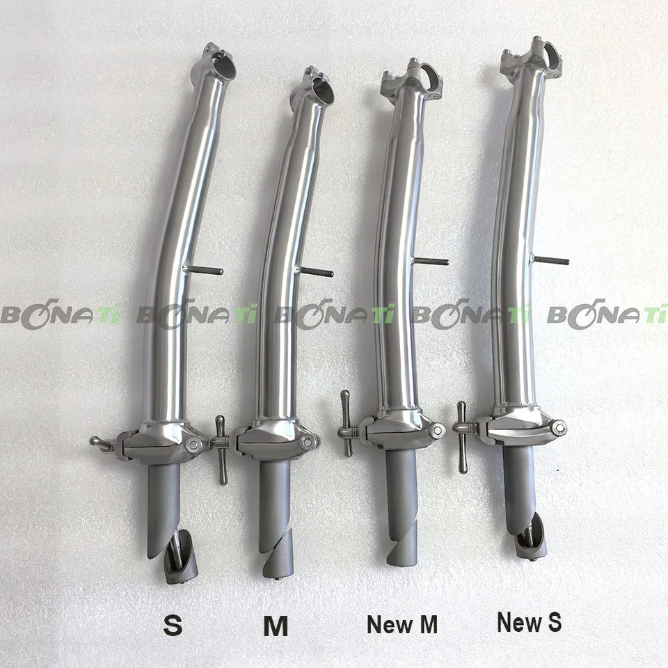 Ultra silné titánové skladacie riadidlá na bicykli, New S Head STEM,
