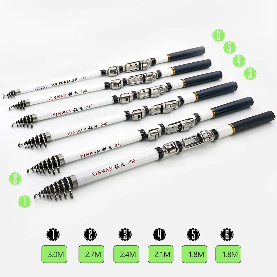 Ultra svetlo rybárska rybárska tyč 1,5 m-3,0 mH Power Lure Lure Casting WT 3G-21G Fiber Rock Cestovacia pól