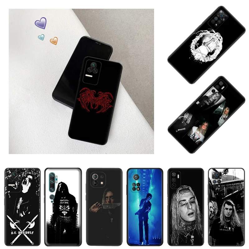 Ultra tenké puzdro na čierny telefón pre Redmi Note11 11S A1 A2 Plus K60 K50 Gaming K40 Xiaomi 14 11T 11 Lite CC9 Pro Ghostteman Cover