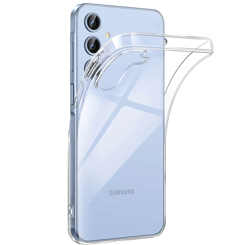 Ultra tenký silikónový mäkký puzdro pre Samsung Galaxy A16 4G 5G Clear Transparent zadný kryt pre 16 2024 nárazový fit shell coque