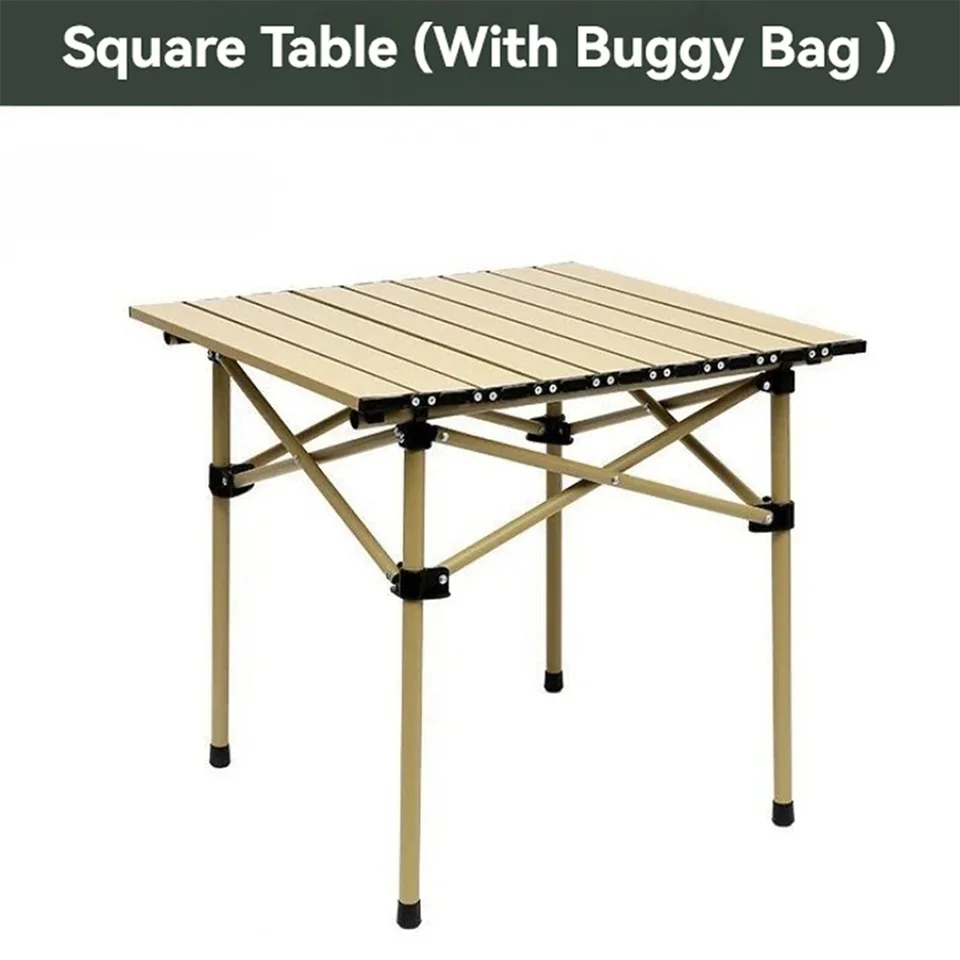 Ultralight kemping prenosný skladací stolík BBQ Roll Table Picnic Barbecue Konferenčný stolík vonkajšie turistické stoly kempingové vybavenie