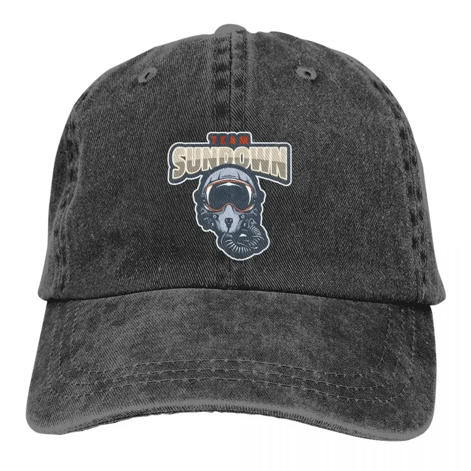 Umyl mužský tím baseballovej čiapky Sundown Trucker Snapback Cowboy Caps Dad Hat Top Gun Maverick Goose Film Golf Klobúky