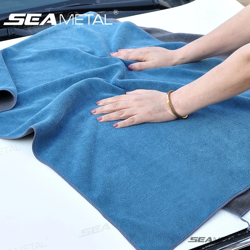 Umytie na umytie mikrovlákna s mikrovláknou silnou absorpciou vody v aute Čistiace uteráky