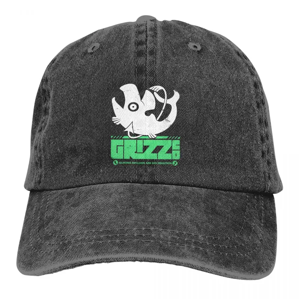Umytá pánska baseballová čiapka losos runder trucker Snapback Caps Dad Hat Fish go rybársky rybársky rybársky golfový klobúk