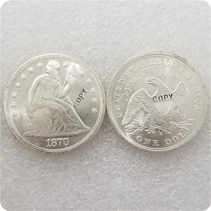 UNC Silver USA 1870-1873 