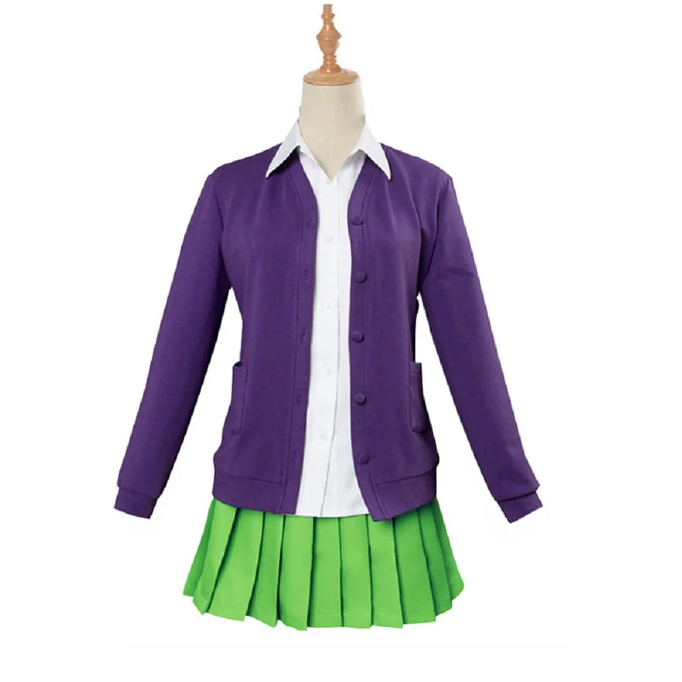 Unisex anime cos Nakano nino cosplay kostýmy Halloween Uniforma vlastnej veľkosti