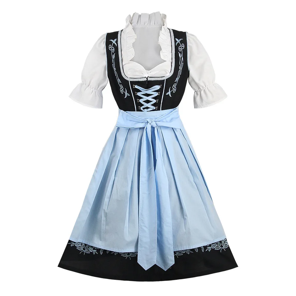 Unisex anime cos oktoberfest slúžka kostým cosplay cosplay halloween šaty uniformné obleky sady vlastných veľkostí