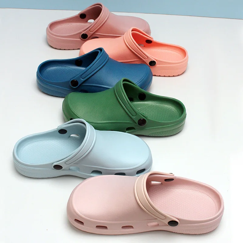 Unisex Clinic Scrub Clogs Priedušná Eva Pet Hospital Scrub Shoe Shoe Bezpečné šmykľavé zdravotnícke služby Pracovné pracovníčky X03