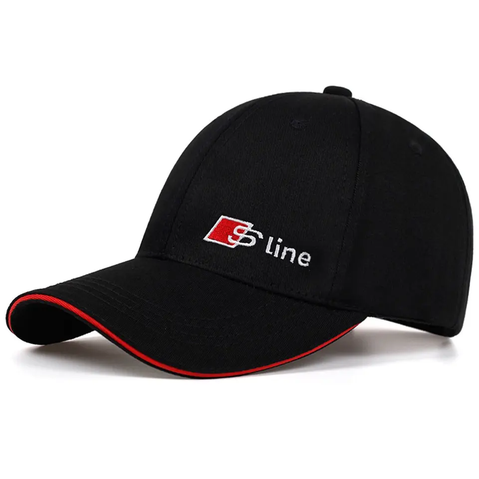 Unisex Sline Embroidery Baseball Caps Spring a jeseň vonkajšie nastaviteľné neformálne klobúky Slnečný klobúk