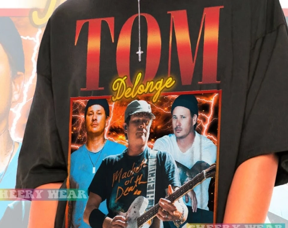 Unisex Tom Delonge tričko - Tom Delonge Tshirttom Delonge T Trišty