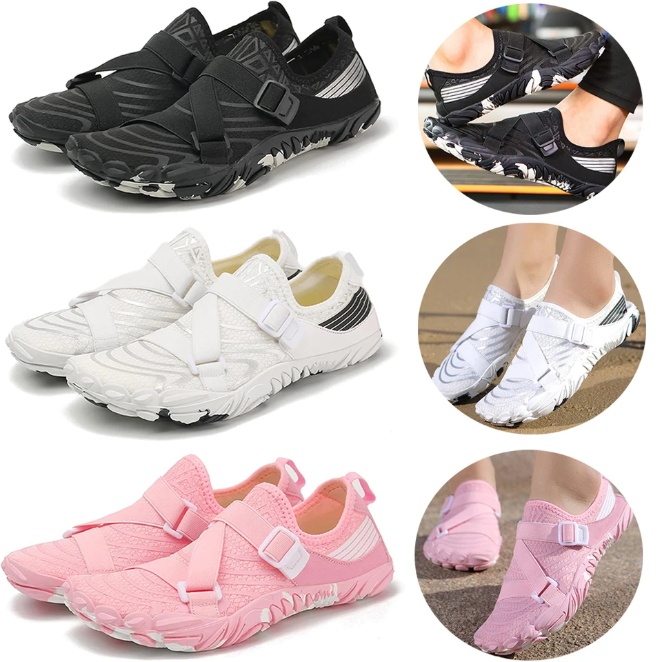Unisex vodné topánky potápačské tenisky Rýchle suché plávanie pláž pláž aqua topánky priedušné trekking brodiace topánky nekĺzané tenisky topánky