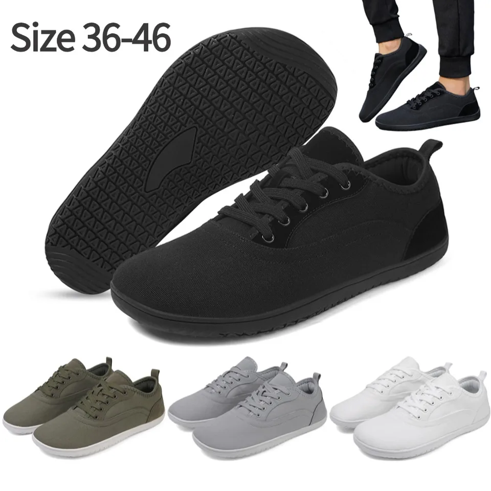 Unisex široké bosé topánky Pohodlné priedušné neformálne športové topánky Minimalistické obuv pre turistické chôdze tenisky