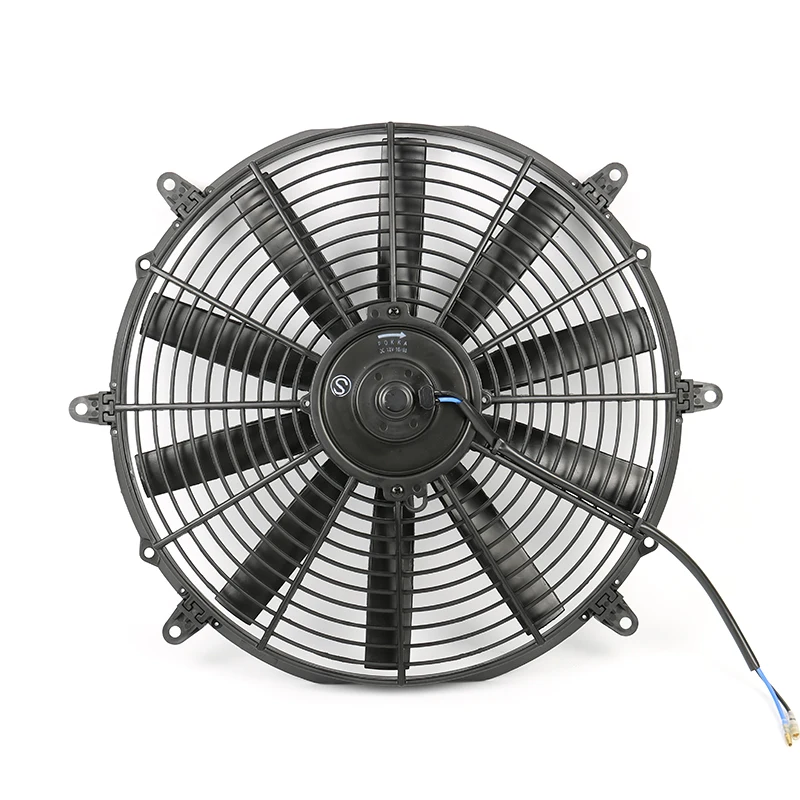 Universal 12V/24 V 14 palcových elektrických chladičov ventilátor pre chladenie pre auto pre auto svalové auto svalové vozidlo Van Truck Auto klimatizácia