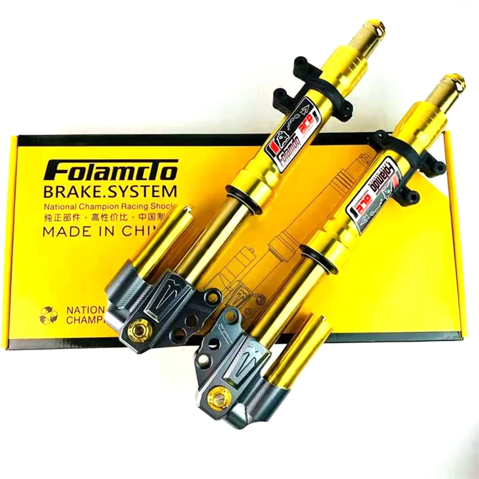 Universal 30/33Core 400 mm Invertovaný predný šokový predný zavesenie pre predné zavesenie pre skúter Yamaha Cygnus-X Aerox BWS RSZ NIU N1S