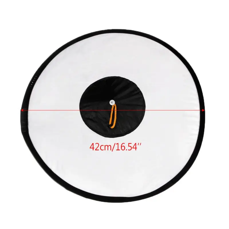 Universal 42cm Round Studio Softbox Difuser Reflector remienok Nový