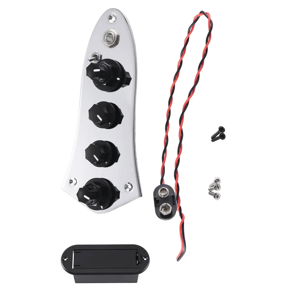 Universal 5 Jazz JB-08 Bass Loaded Control Plate pre 4/5 strunovú basovú gitaru