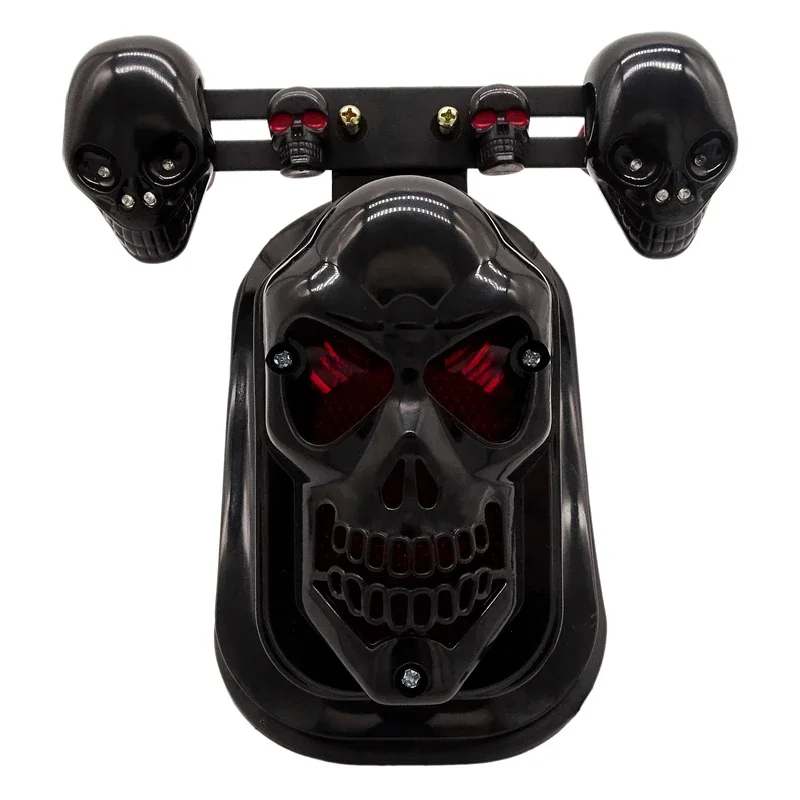 Universal Black Chrome Motorcycle Motorcycle Turn Signal Signál zadné brzdové zadné svetlo pre Harley pre Honda pre Yamaha pre Suzuki