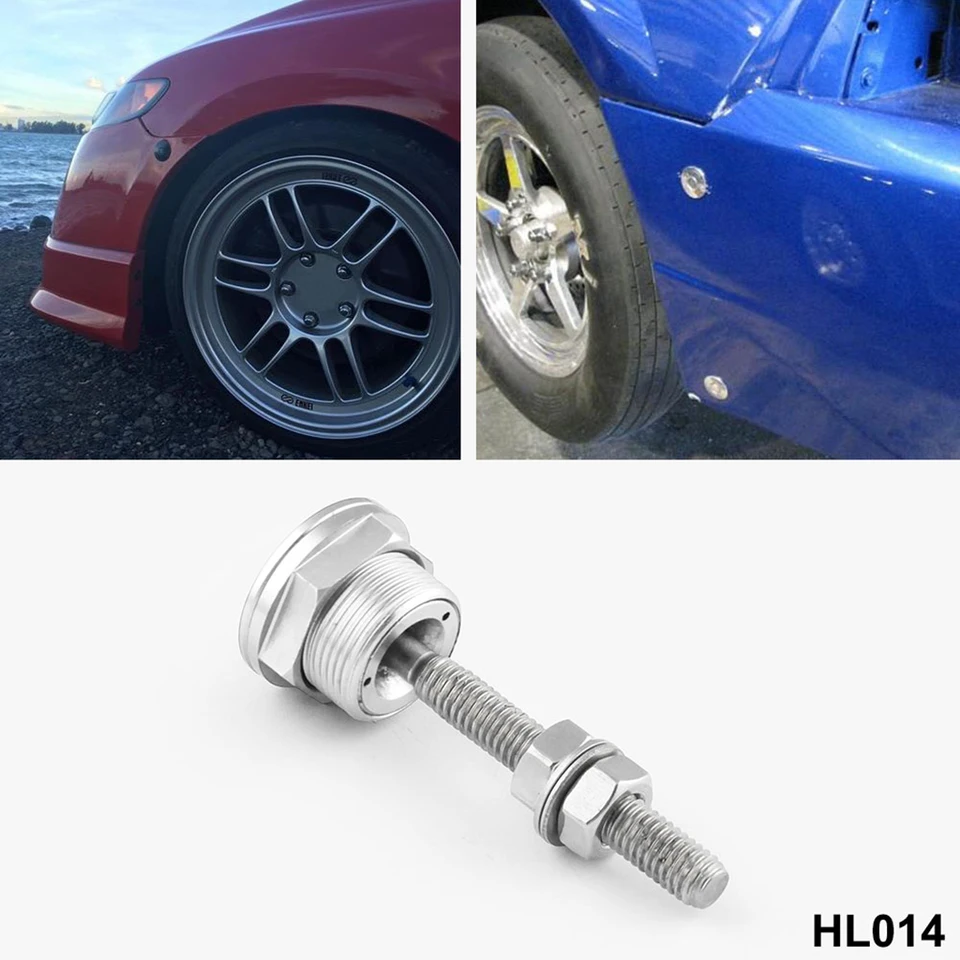 Universal Car Bonnet Hood Latch Pin Locking Kit Tlačidlo Tlačidlo rýchle uvoľnenie automatické náhradné diely Capot Verrouillé