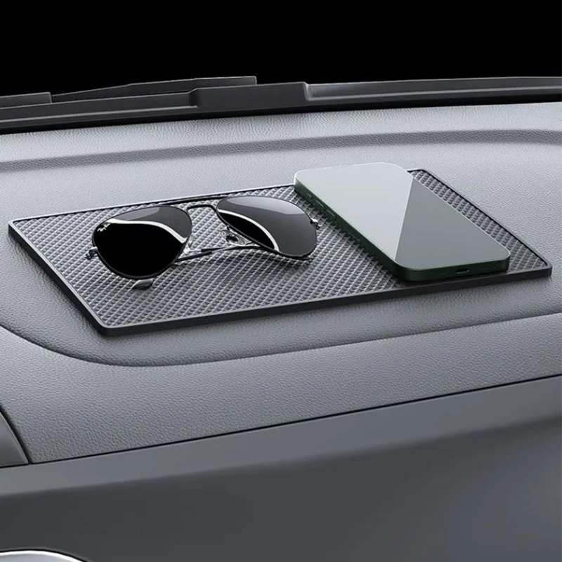 Universal Car Dashboard Lepday Anti-Slip PVC Mat Sticka podložka pre držiak na kľúče na kľúče silikónové auto