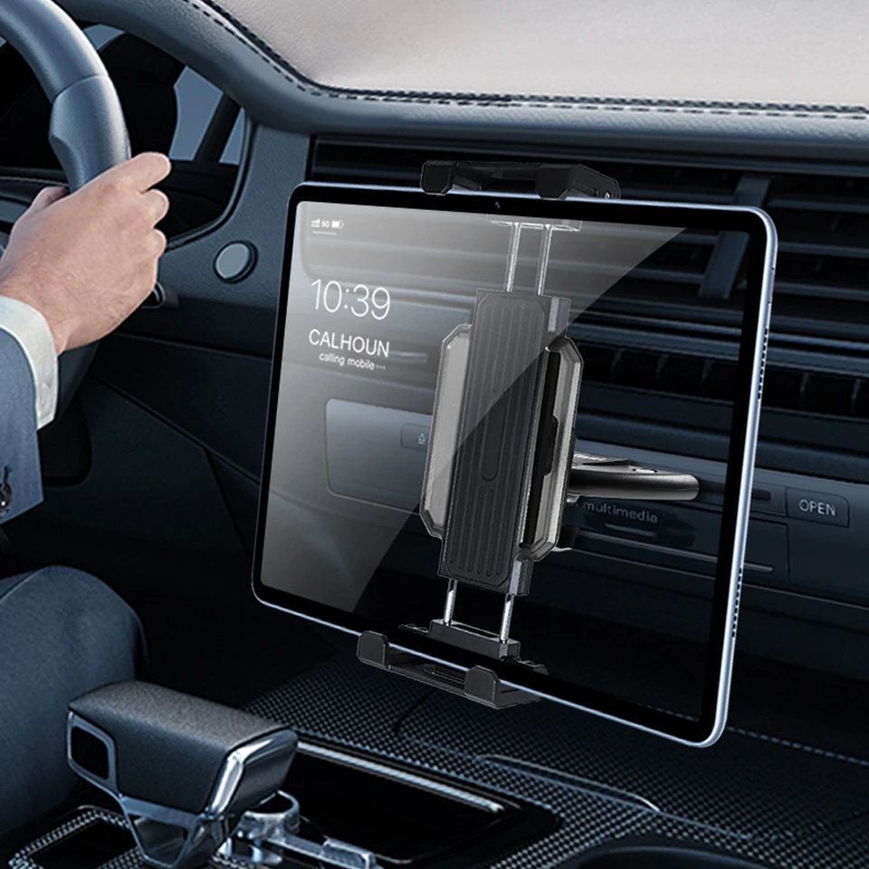 Universal Car Tablet Stand Držiteľ telefónu automatické CD slot držiak pre držiak pre iPad Pro pre iPhone iPad telefón a podpora tabletu 4-14 palca