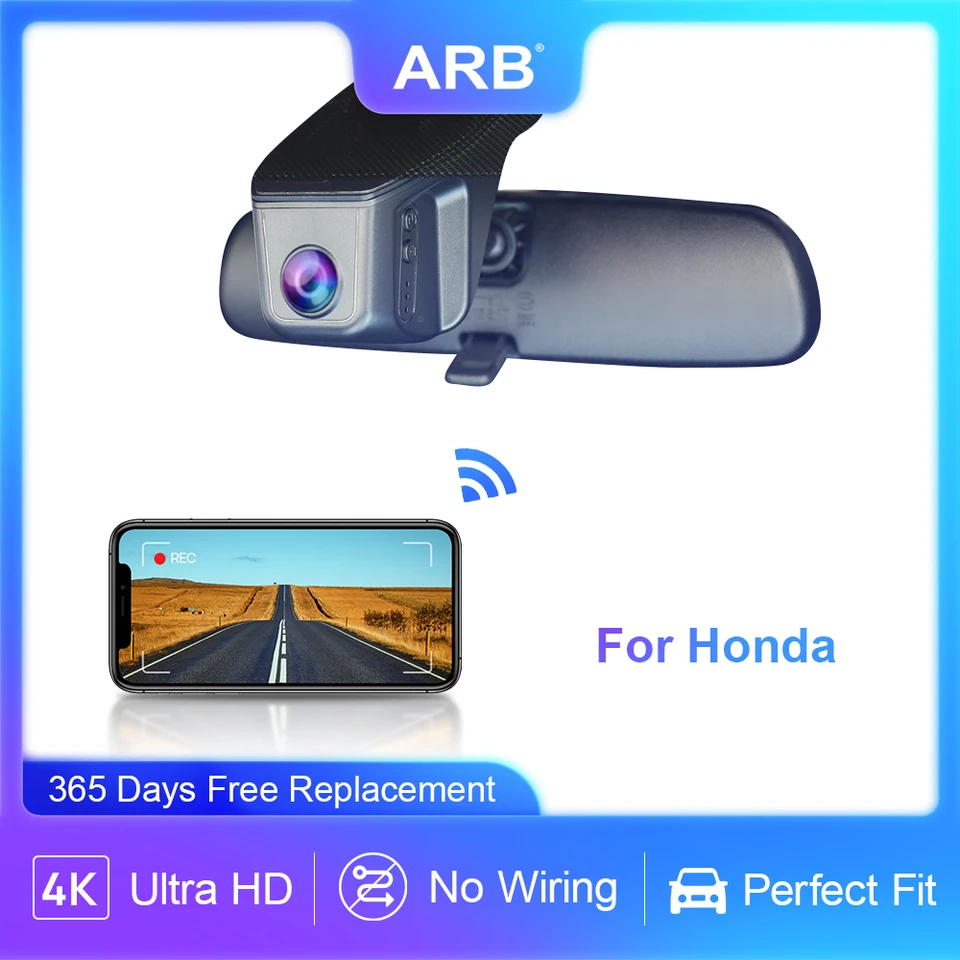 Universal Dash Cam pre modely vozidiel Honda 2011 - 2024, ARB 4K CAR DVR Control