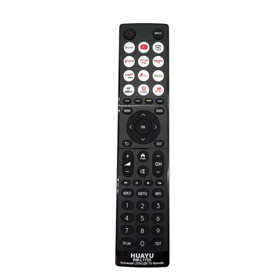 Universal diaľkové ovládanie LED smart TV pre Bauhn HTR-27EMT1 RC1571 Befo BGH EN2BC27B BPL RC1662 RC1731 RC6406 ECOSTAR EDISON
