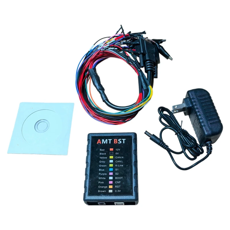 Universal ECU Bench AMT BST Service Tool pre BMW/Benz/Volvo/VAG/Opel Online/Offline Čítanie a zápis v1.0 US Plug-A34G
