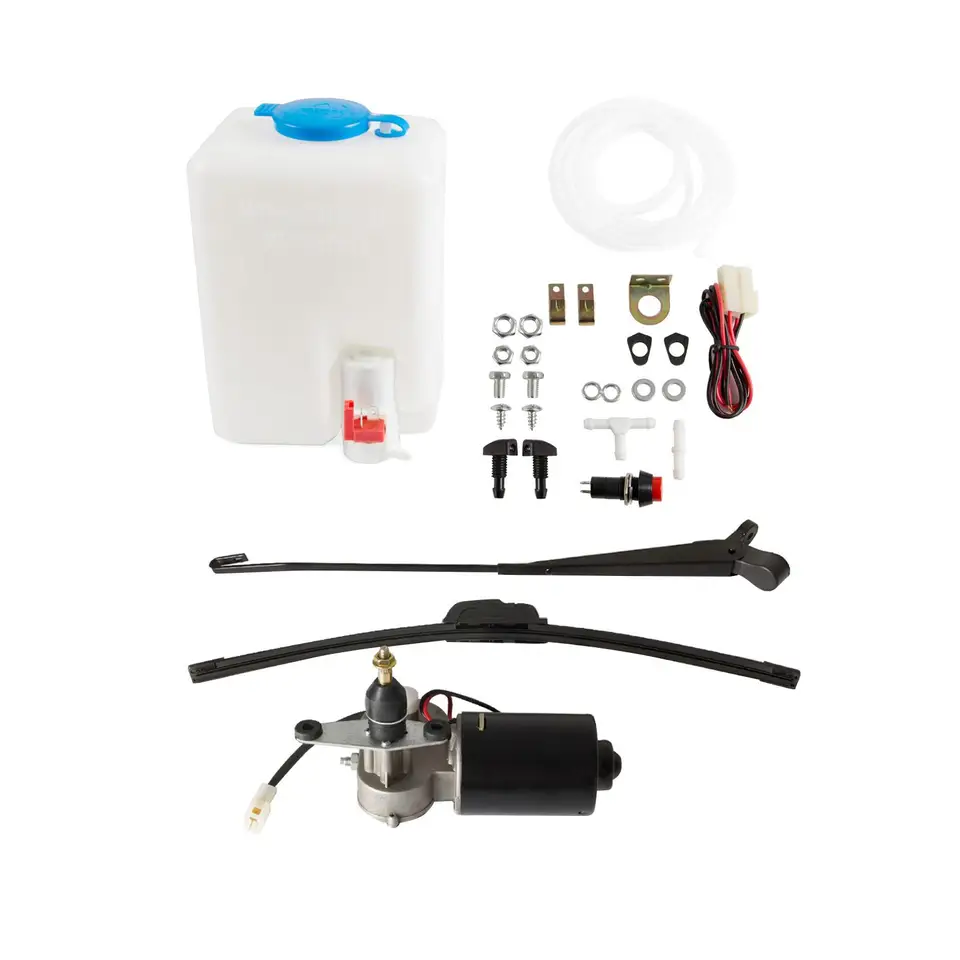 Universal Electric UTV ATV ATV čelné sklo stierača set 12v 16 