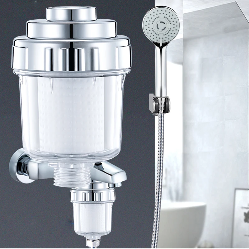 Universal Faucet Filter Voda výstupné čističky súpravy pre kuchynskú kúpeľňovú sprchu Domáci filter PP Bavlna vysoká hustota prax