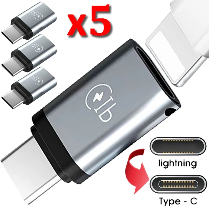 Universal Lightning Žena na USB C Convertor pre konvertor typu C nabíjanie telefónu pre iPhone 15 Pro Max Huawei iPhone15