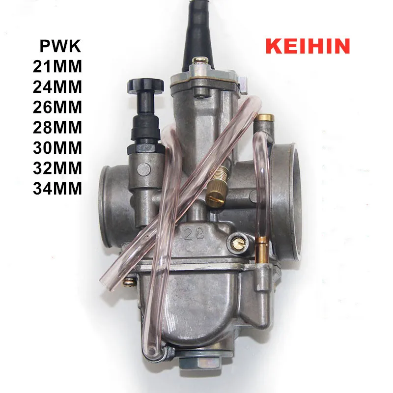 Universal Moto Carburetor Carburador PWK 21 24 28 28 30 32 34 mm 2t 4T pre keihin s Power Jet pre pretekársky motocykel