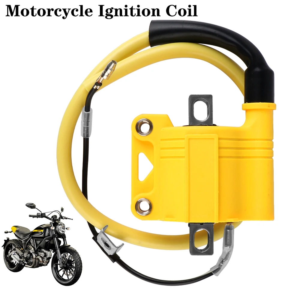 Universal NC250 Off-Road Racing Motorcycle Ignition Coil Štvortaktné zapaľovanie vhodné pre 4T 2T Motor Dirt Street Bike Bike