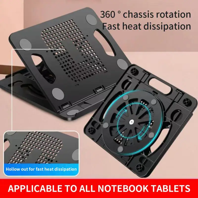 Universal notebook notebook podpora základne chladiaceho držiaka na prenosný počítač skladacie príslušenstvo pre držiak počítača pre tablet MacBook iPad