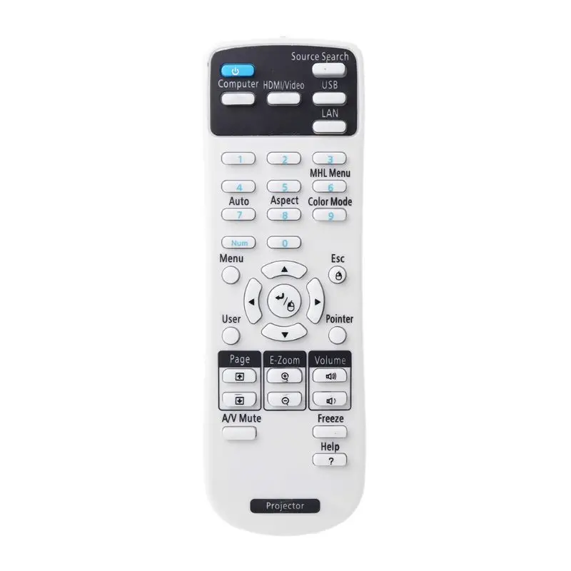Universal projektor diaľkové ovládanie pre Epson Home Cinema Powerlite BrightLink