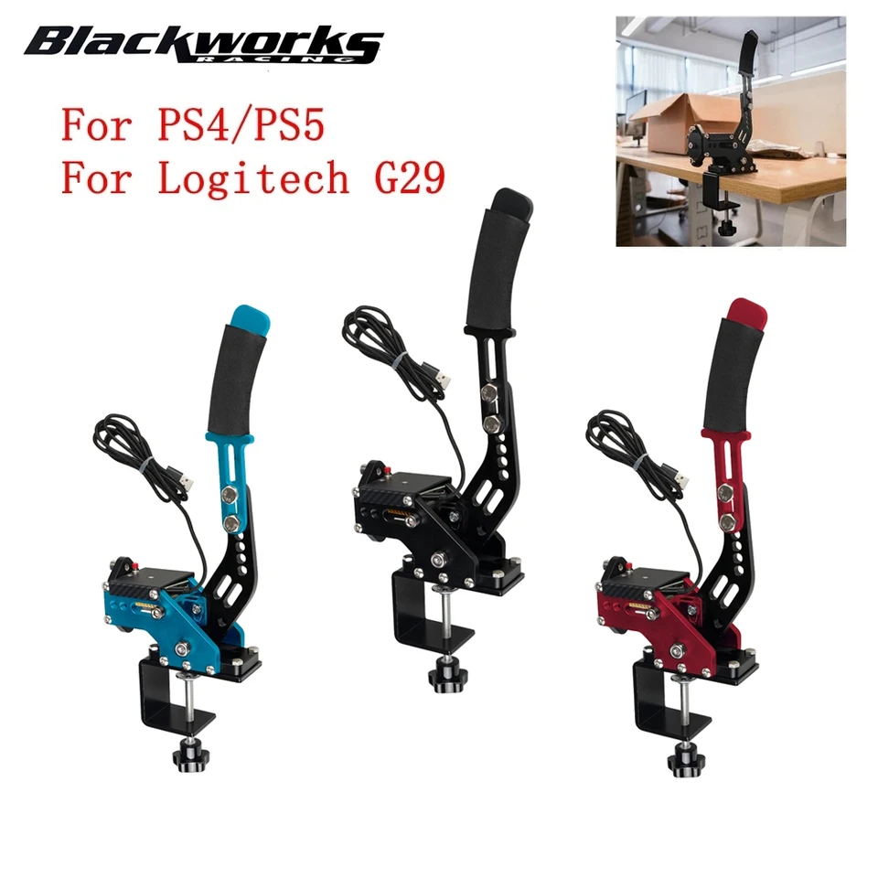 Universal Racing Game USB Handbrake SIM & Fixing CLAPP CORKET pre Logitech G29 PC Všetky volant K dispozícii pre PS4/PS5