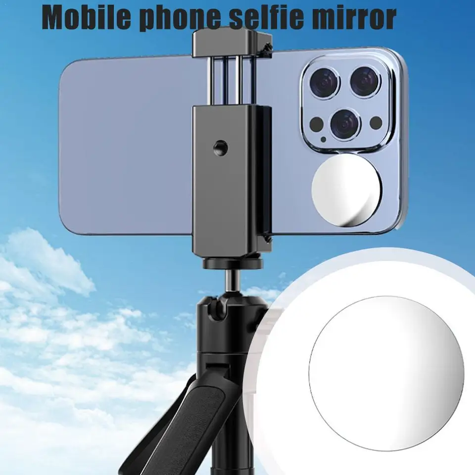 Universal Smartphone selfie vlog zrkadlo Photo video Vlog Príslušenstvo prenosný telefónny objektív Mini zrkadlo posilňovača selfie tyčinka