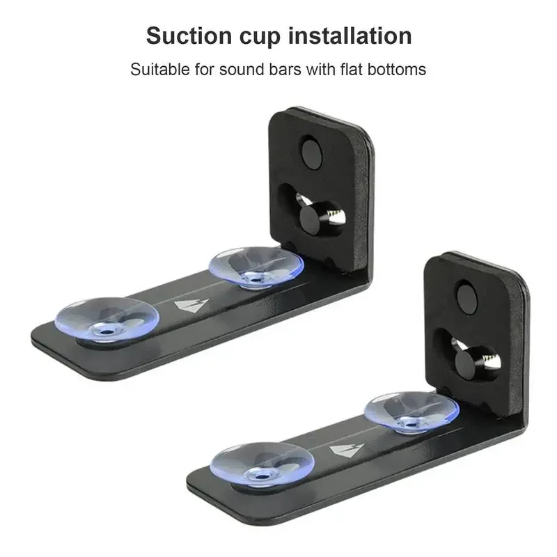 Universal Soundbar Wall Mount Metal Police Stand, ktorý nie je skokom držiak reproduktorov, stojan Smart Soundbar Soundbar Wall Mount Kit