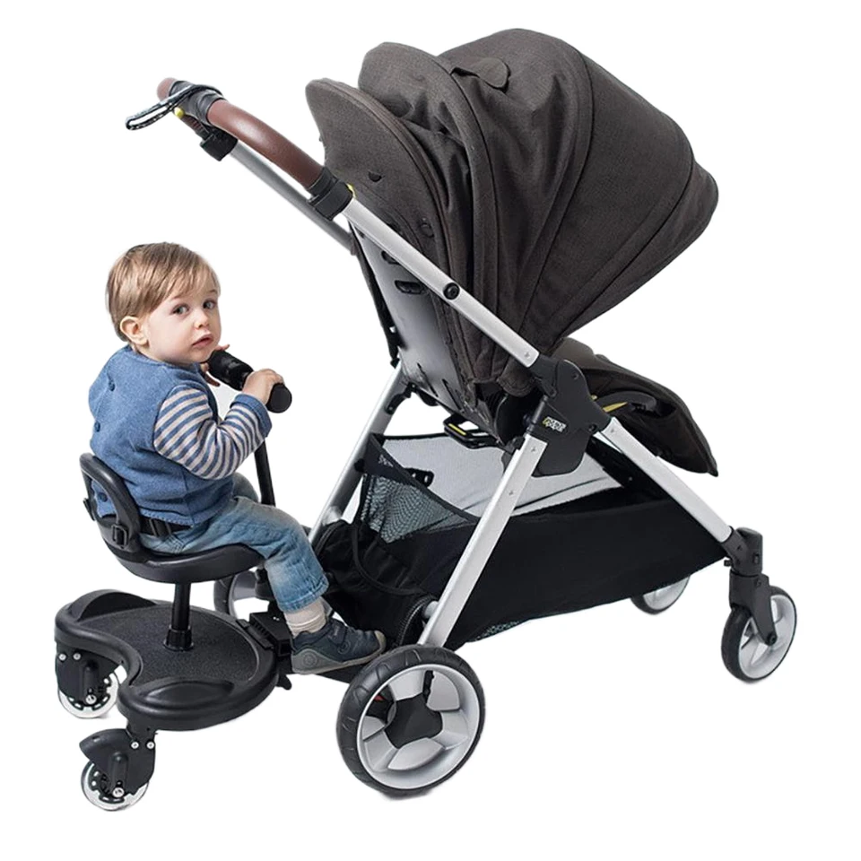 Universal Twins Scooter Cooter stoper pre deti pedál Pedál Pedál Kid stojatý tanier s príslušenstvom kočíkov na kočík